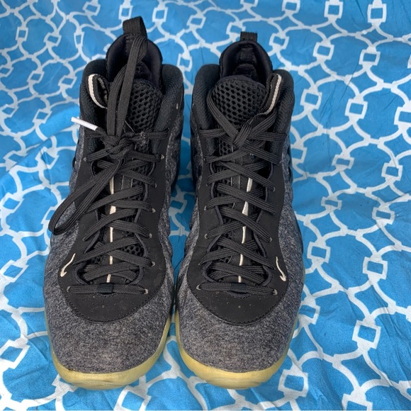 Nike Women’s size 6.5 Little Posite pro tech wool fleece ladies sneakers wmns og - Picture 2 of 11